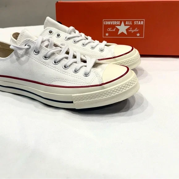 Converse 162065C All Star Chuck 70 Ox White/ Garnet / Egret Unisex shoes